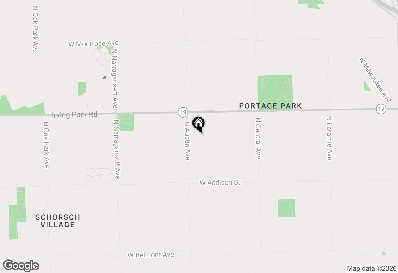 Map of 5920 W Berenice Avenue, Chicago, IL 60634