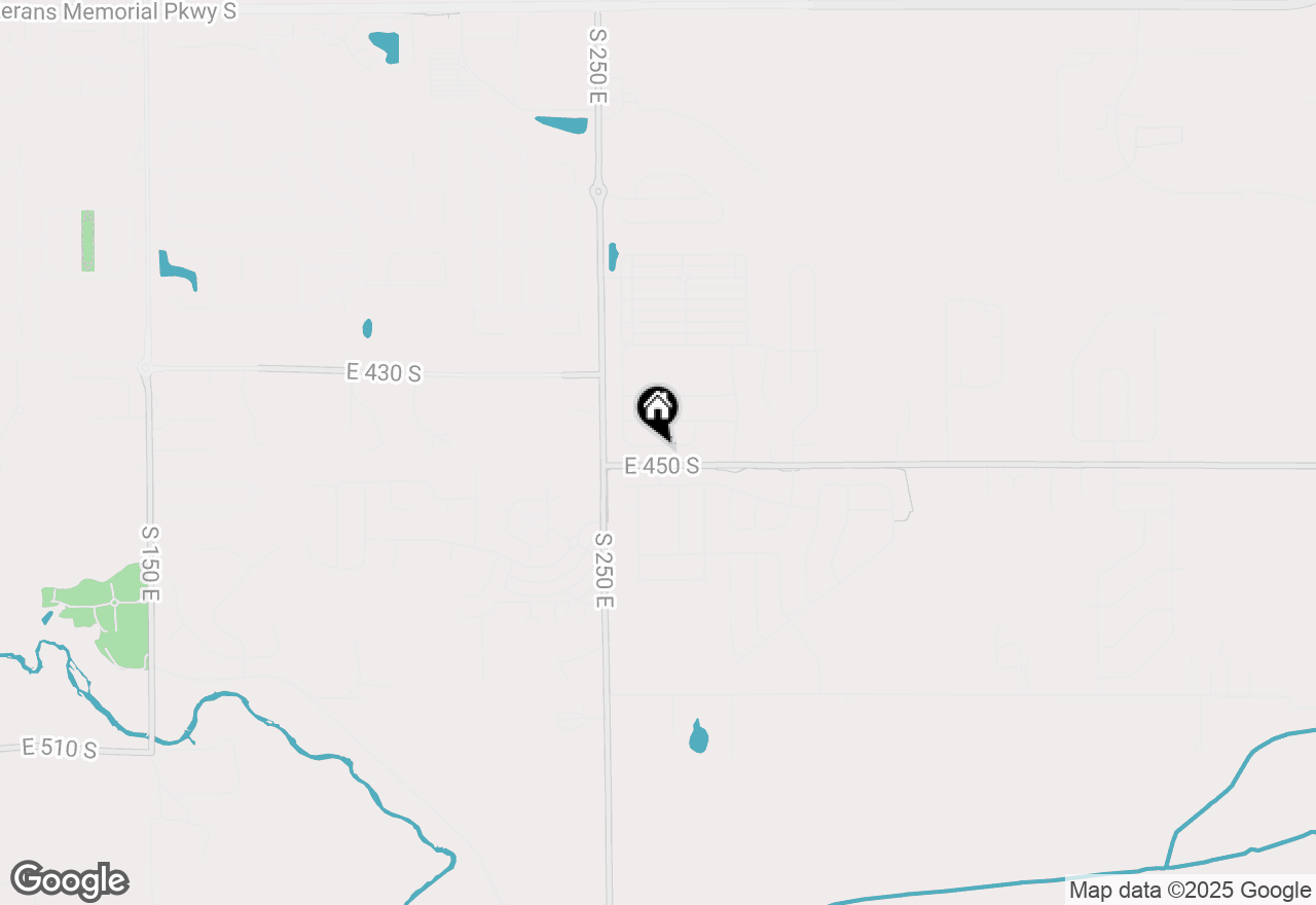 Map of 2623 Soule Drive, Lafayette, IN 47909