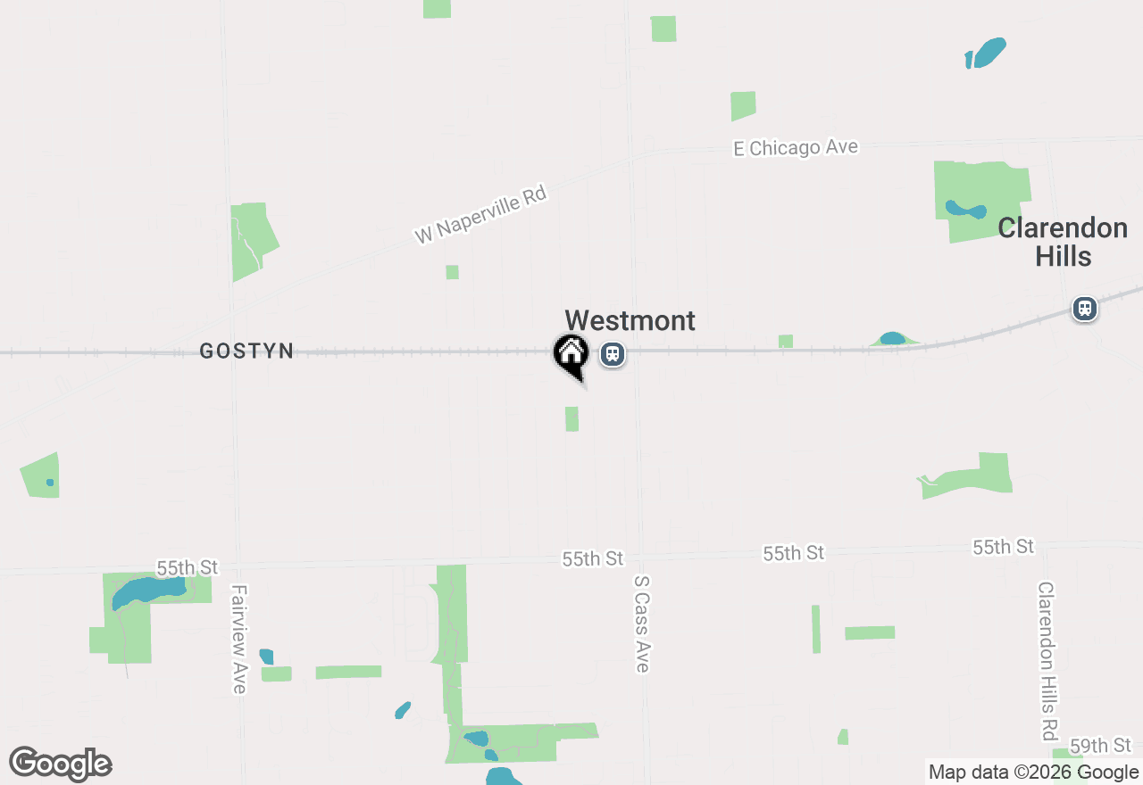 Map of 28 S Grant Street, Westmont, IL 60559