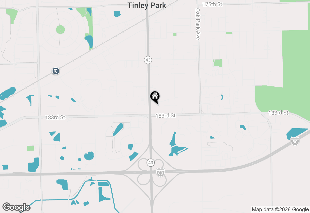 Map of 18212 Glen Swilly Circle, Tinley Park, IL 60477