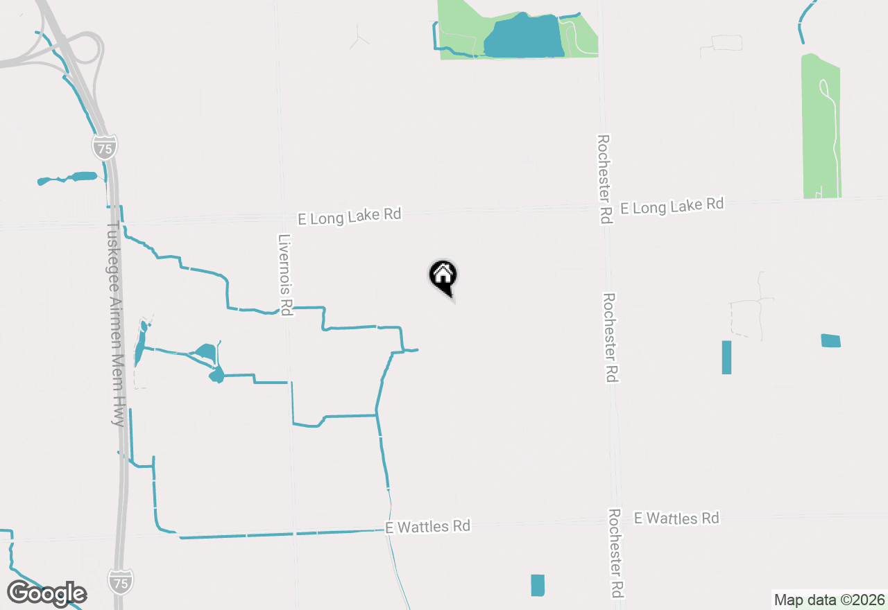 Map of 393 Eckford Circle, Troy, MI 48085