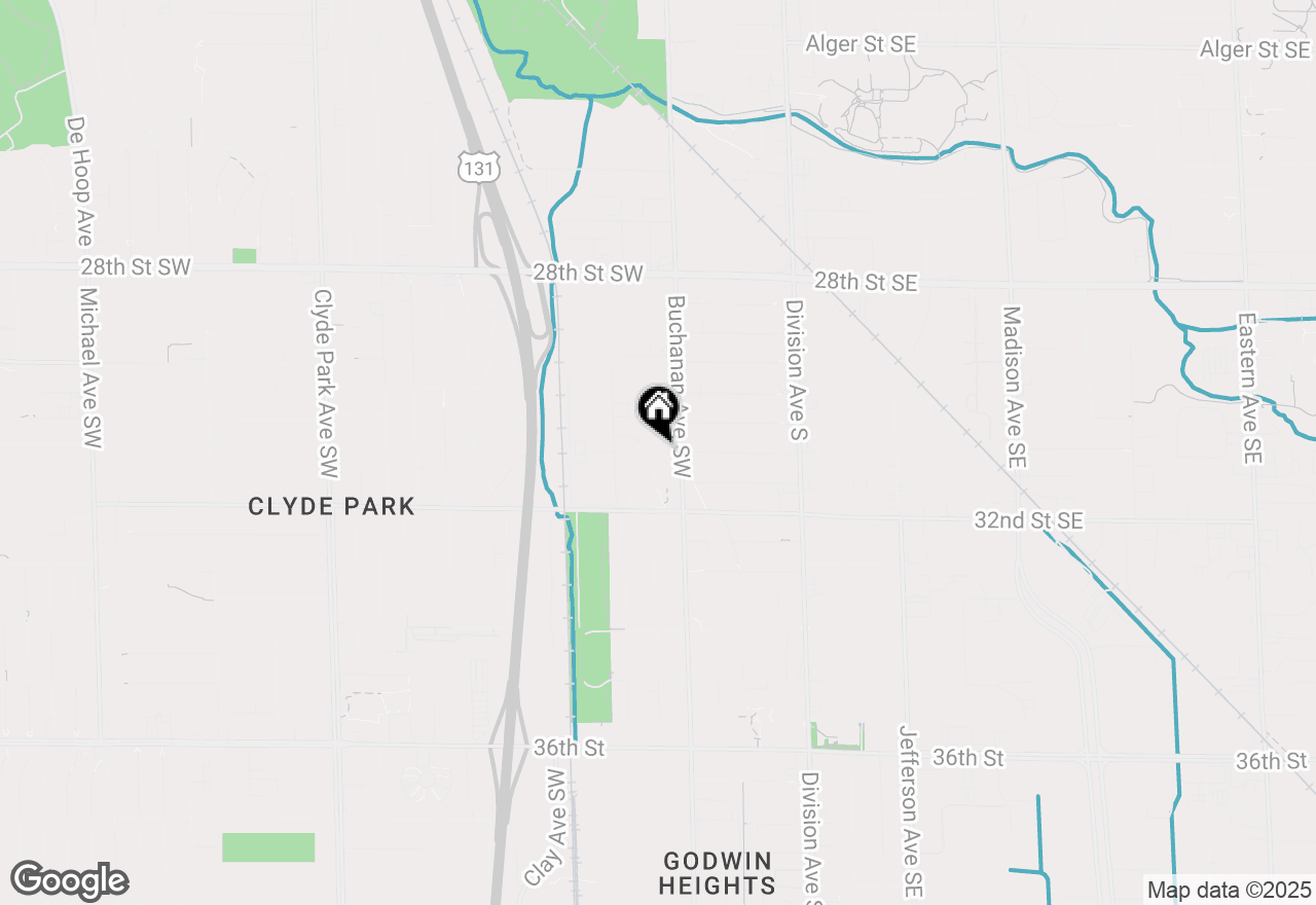 Map of 3112 Birchwood Avenue Sw, Wyoming, MI 49548