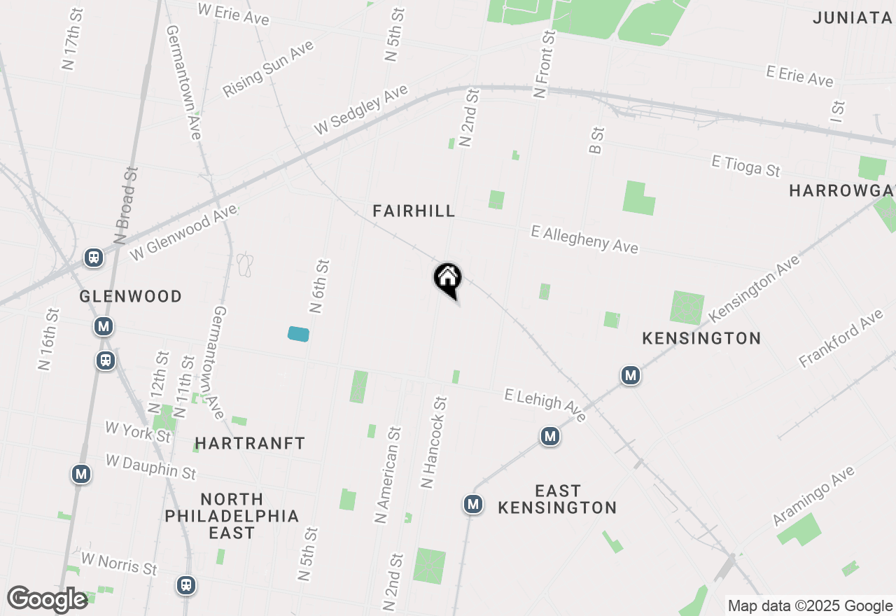 Map of 194 W Monmouth Street, Philadelphia, PA 19133