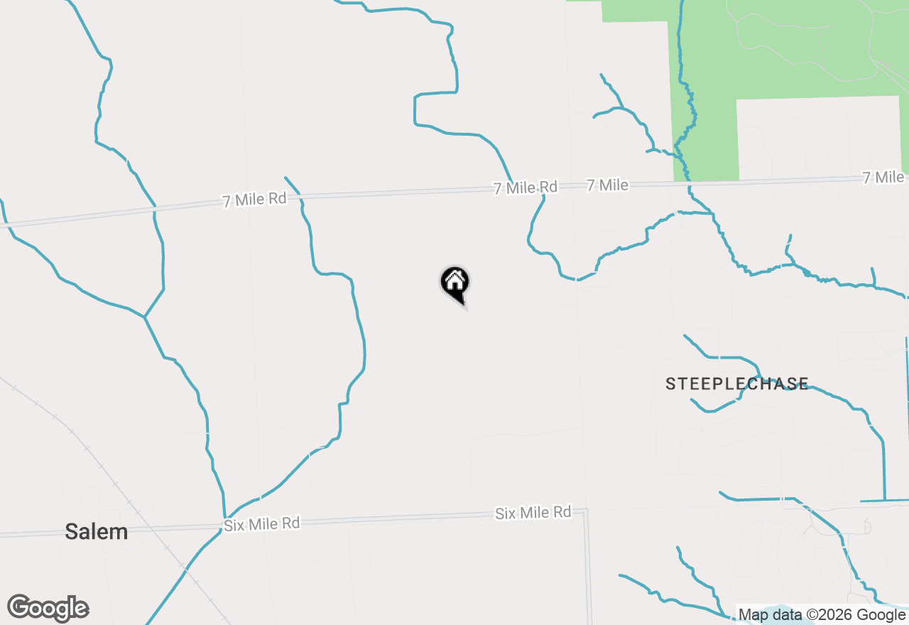 Map of 0001 Seven Mile Road, Northville, MI 48167