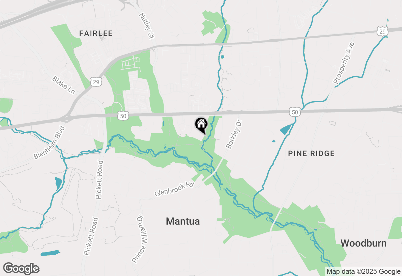 Map of 3187 Readsborough Court, Fairfax, VA 22031
