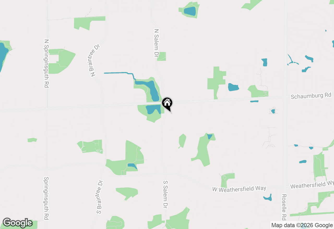 Map of 31 S Salem Drive, Schaumburg, IL 60193