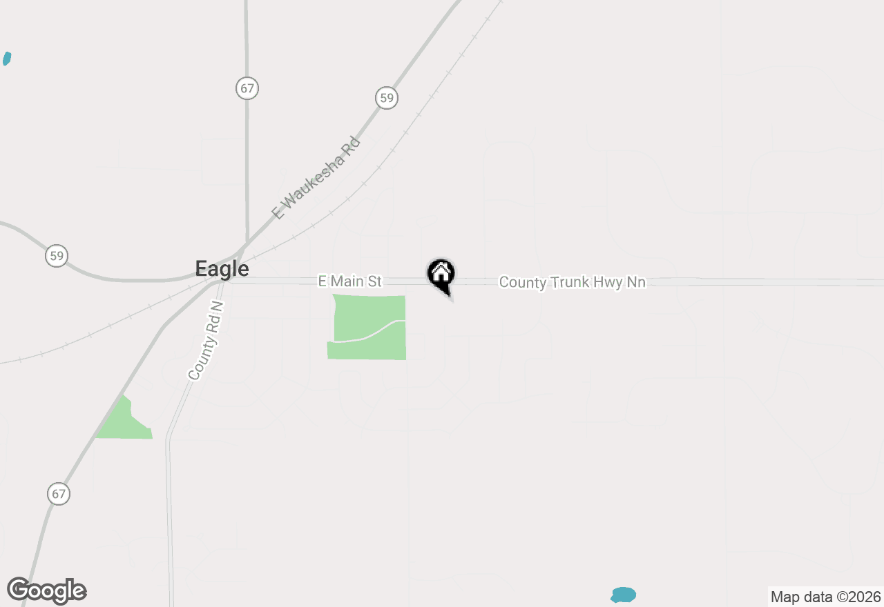 Map of Pcl0 E Main St, Eagle, WI 53119