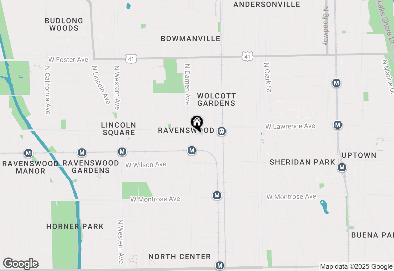 Map of 4734 N Winchester Avenue, Chicago, IL 60640