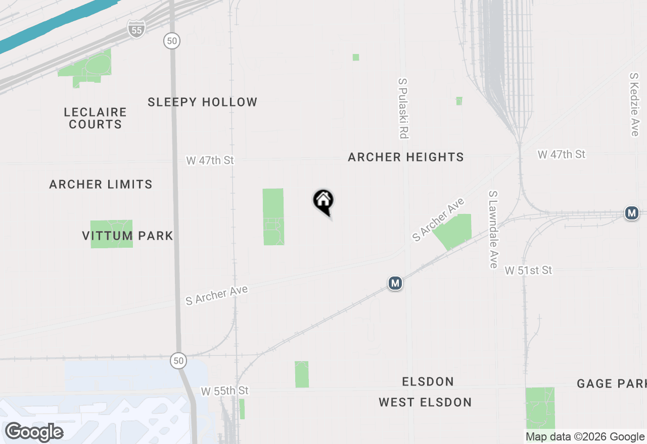 Map of 4911 S Kildare Avenue, Chicago, IL 60632