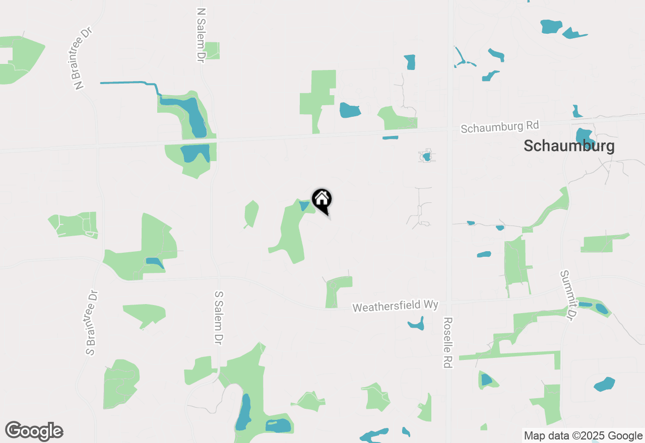 Map of 234 S Cedarcrest Drive, Schaumburg, IL 60193