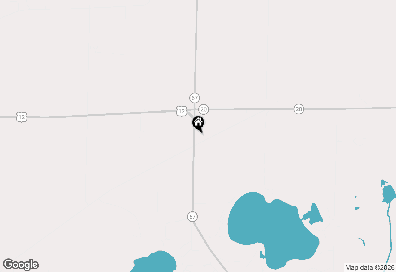 Map of N8420 Highway 67, Elkhorn, WI 53121