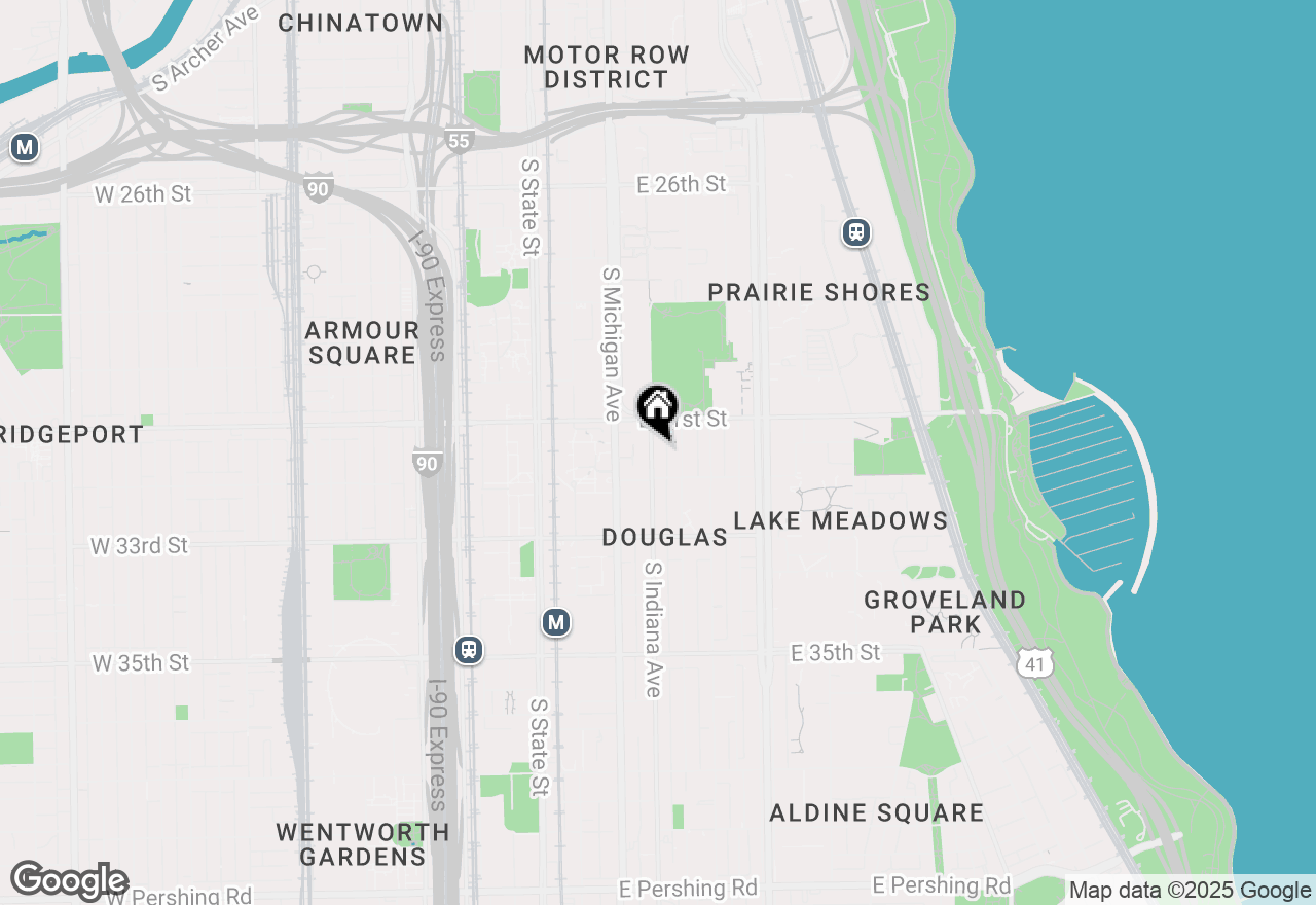 Map of 3133 S Indiana Avenue, Chicago, IL 60616