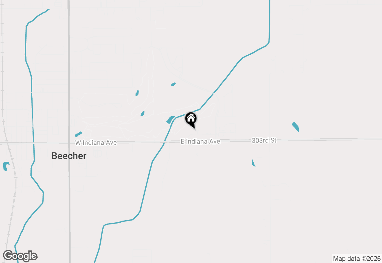 Map of 280 Sunset Boulevard, Beecher, IL 60401