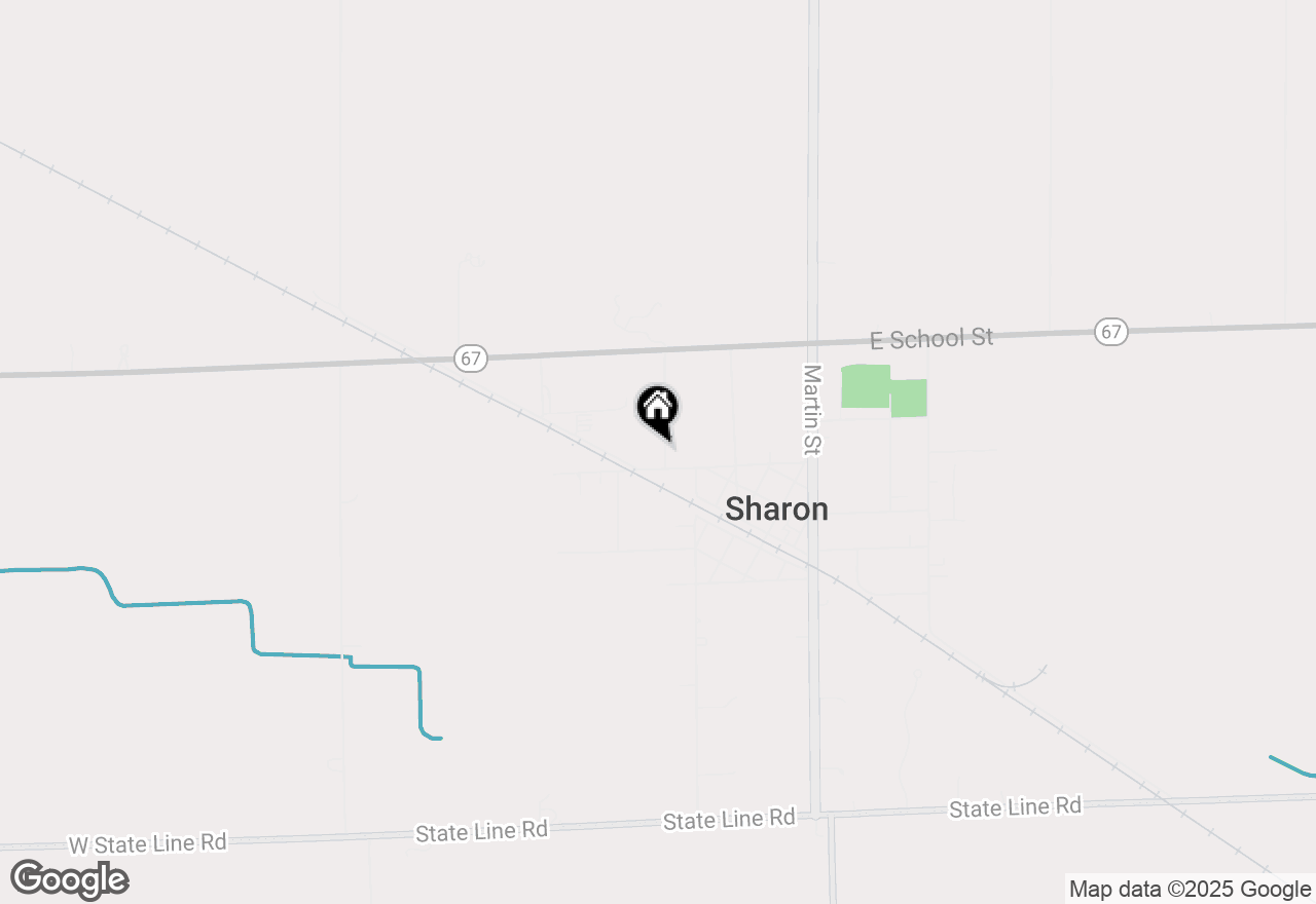 Map of 219 Nelson Street, Sharon, WI 53588