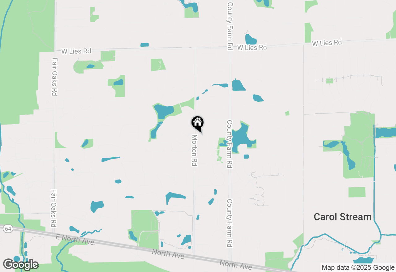 Map of 706 Shining Water Drive, Carol Stream, IL 60188