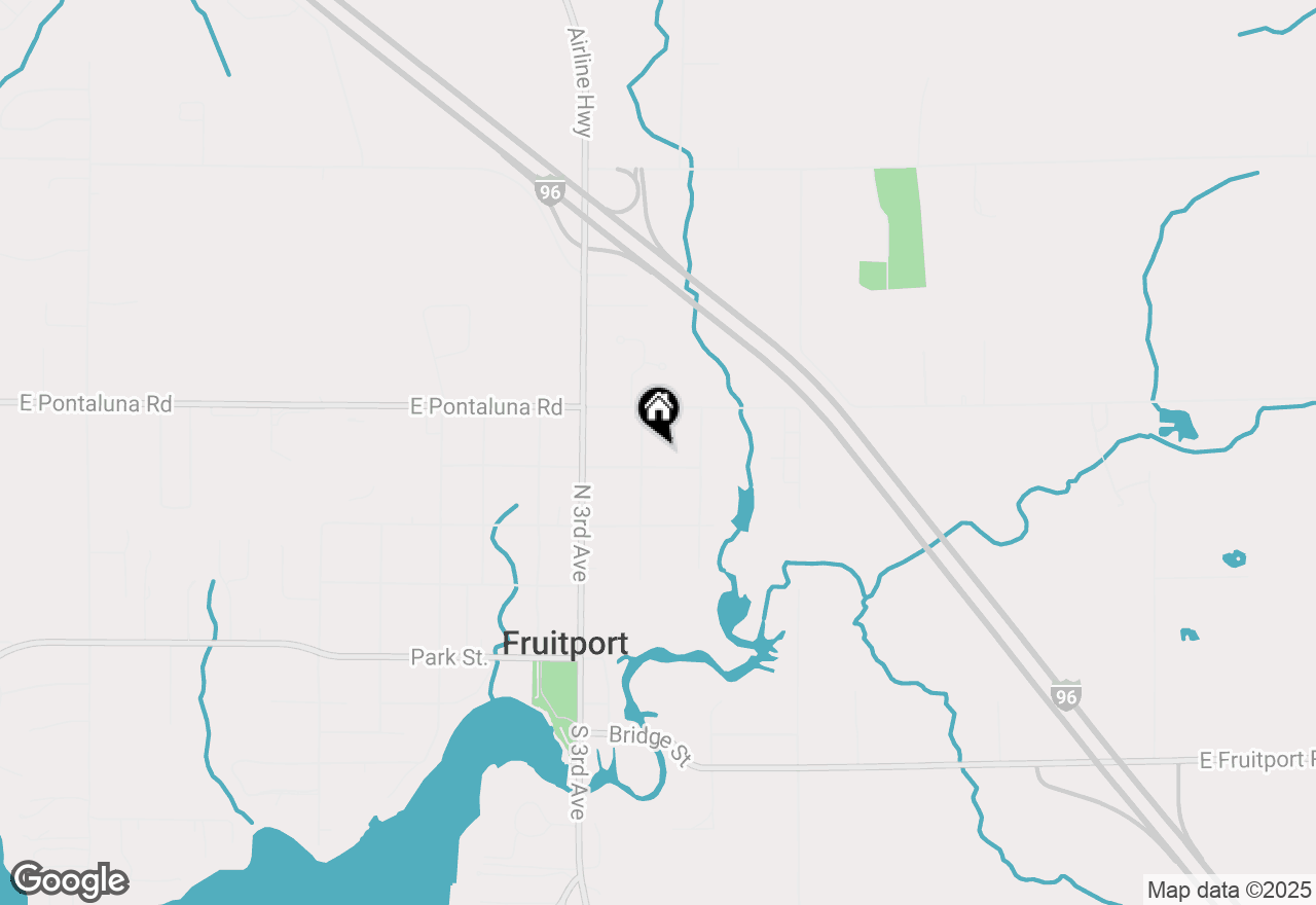 Map of 300 N 2nd Avenue, Fruitport, MI 49415