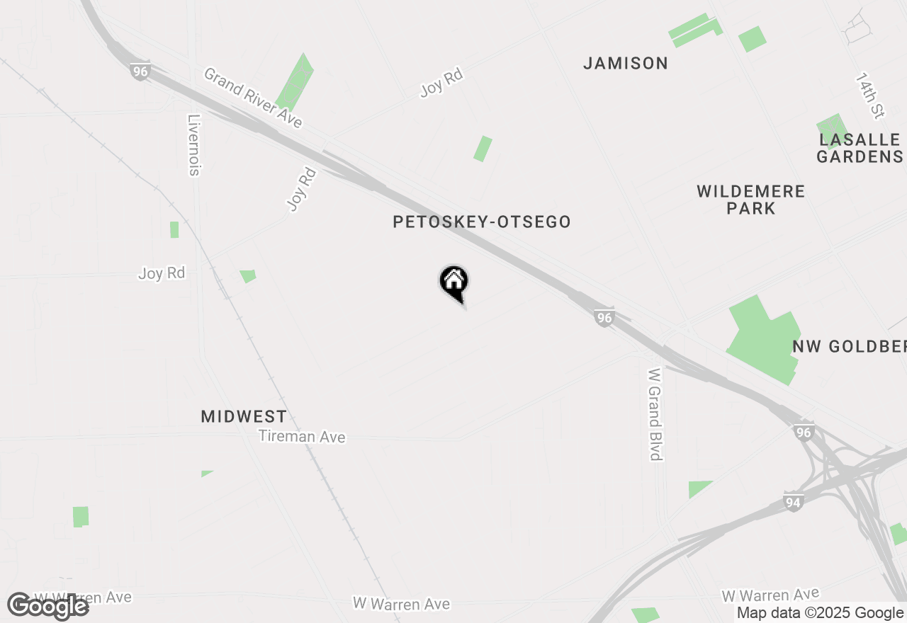 Map of 5015 Vancouver Street, Detroit, MI 48204