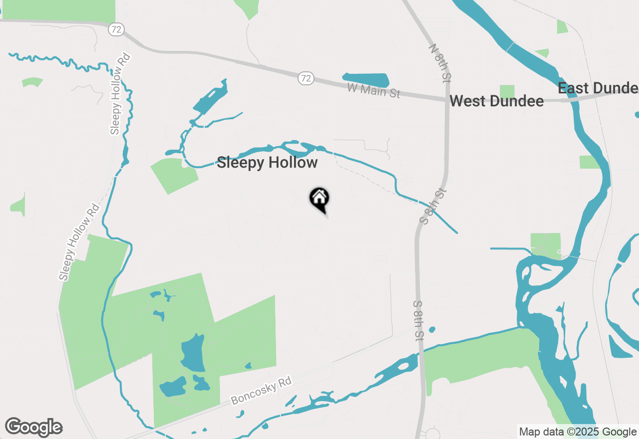 Map of 831 Winmoor Drive, Sleepy Hollow, IL 60118