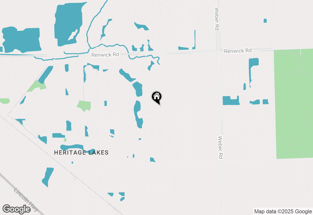 Map of 21240 Montclare Lake Drive, Crest Hill, IL 60403