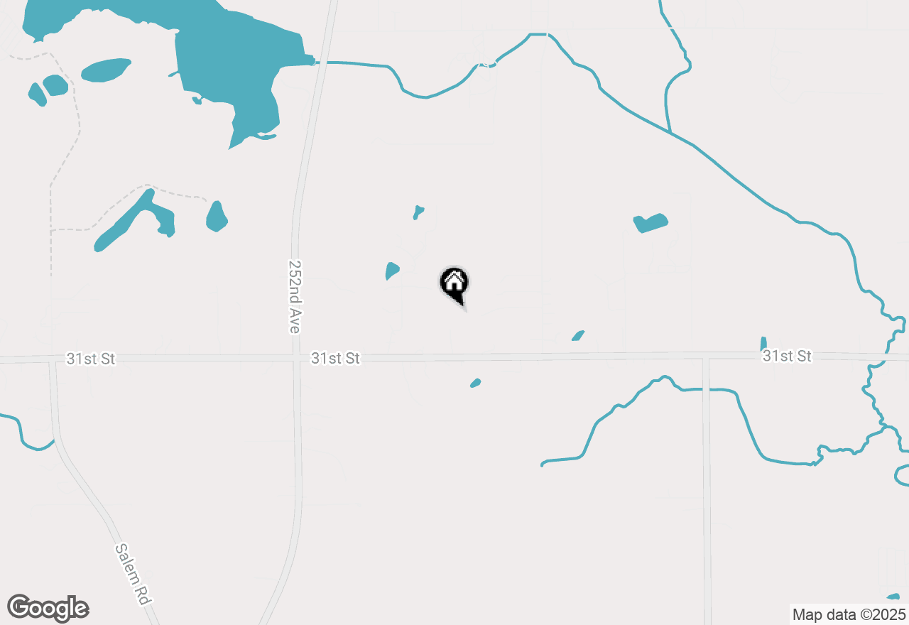 Map of 24422 31st St, Salem, WI 53168