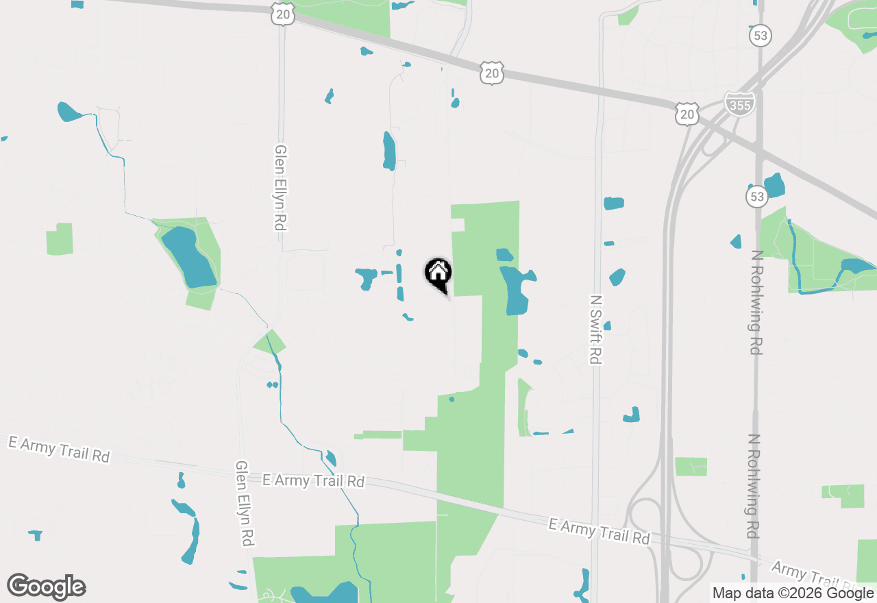 Map of 312 Felicia Court, Bloomingdale, IL 60108