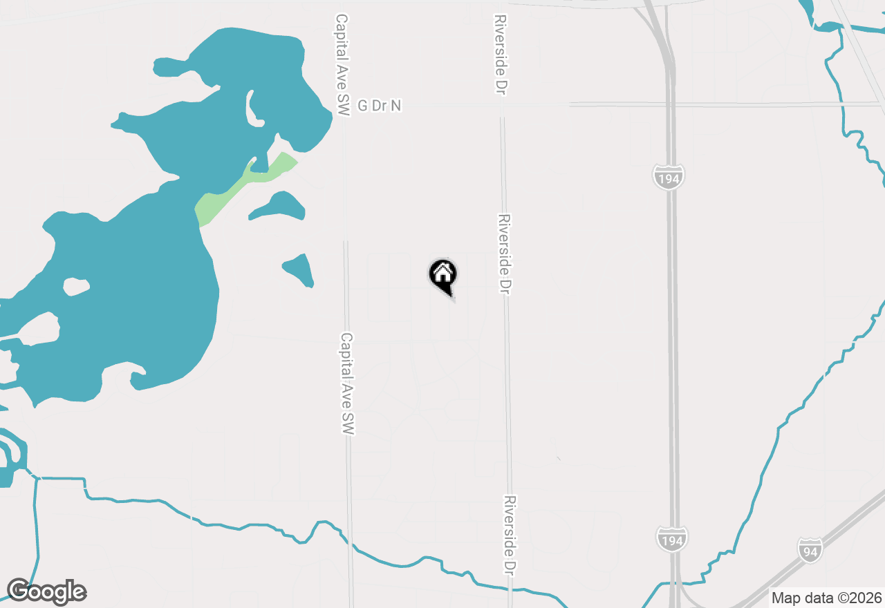 Map of 221 Bittersweet Lane, Battle Creek, MI 49015