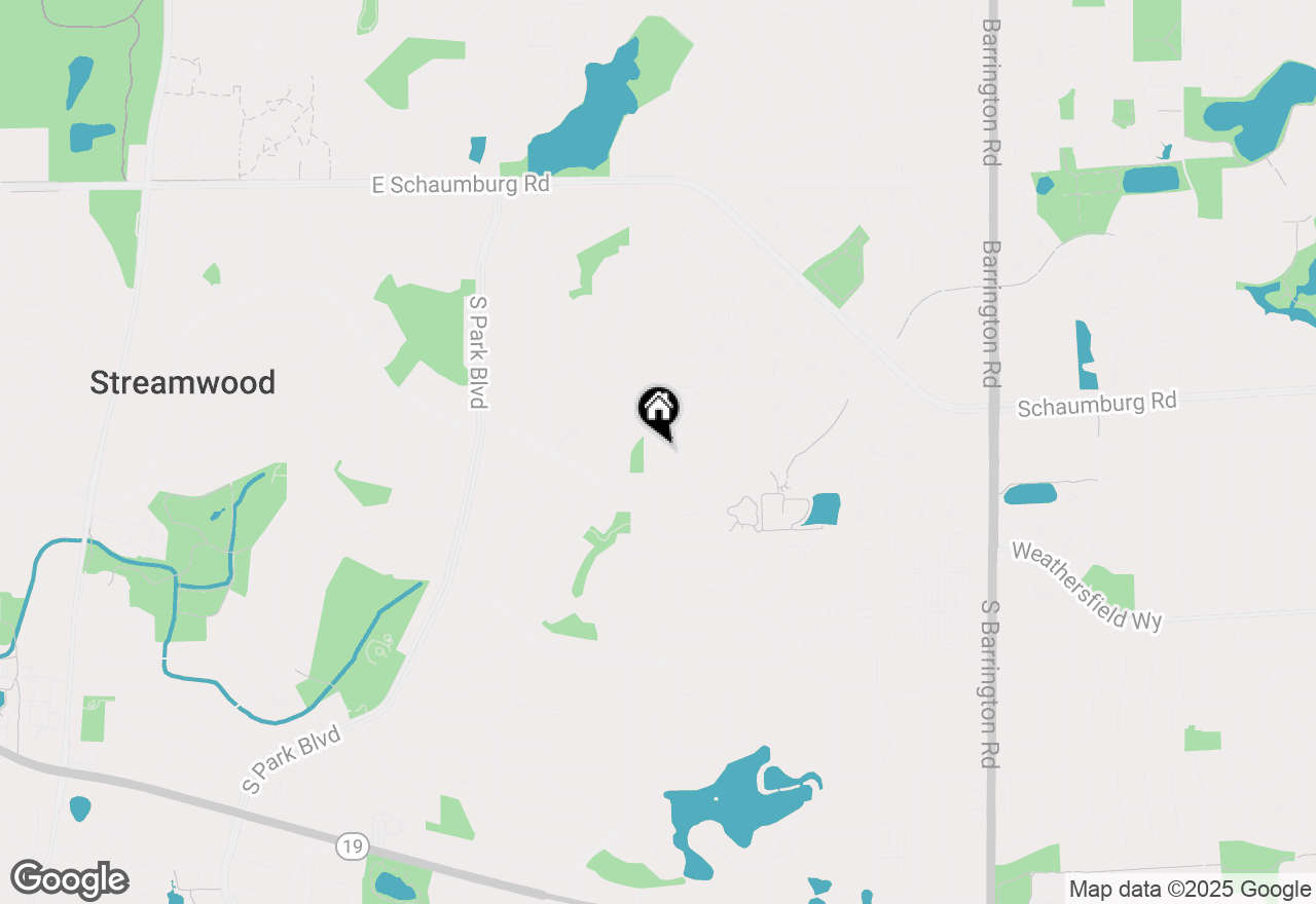 Map of 8 Aspen Court, Streamwood, IL 60107