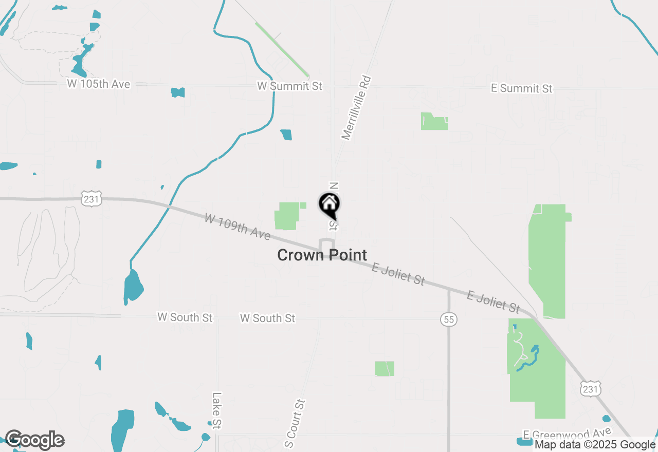 Map of 123 N Main Street #302, Crown Point, IN 46307