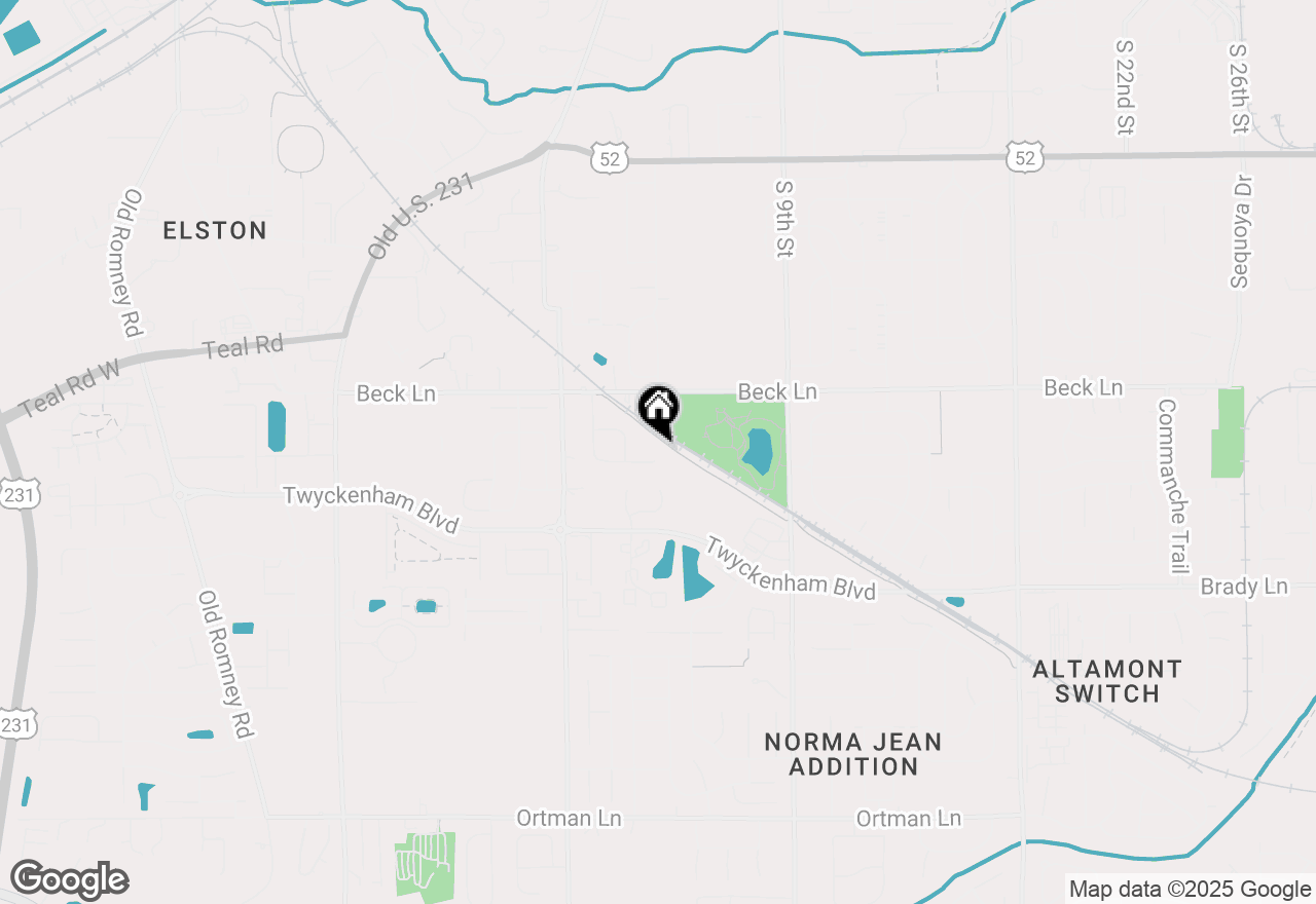 Map of 532 Duroc Court #A, Lafayette, IN 47909