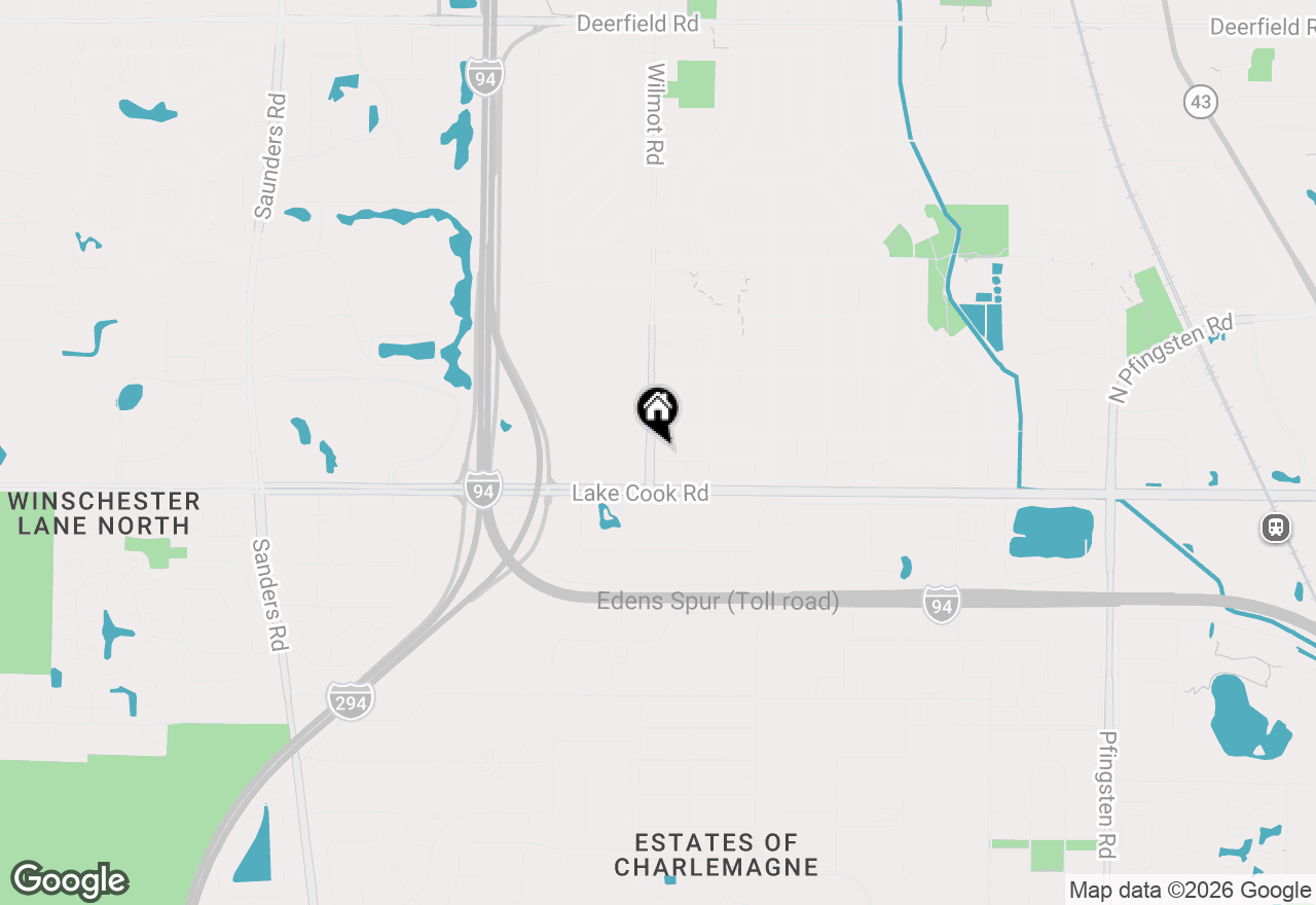 Map of 70 Spencer Court, Deerfield, IL 60015