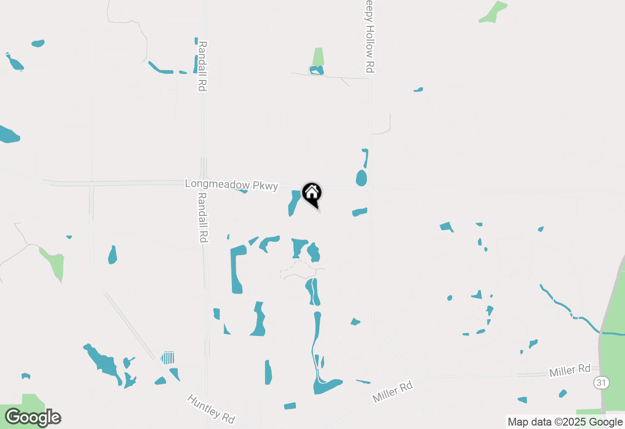 Map of 2320 Barrett Drive, Algonquin, IL 60102