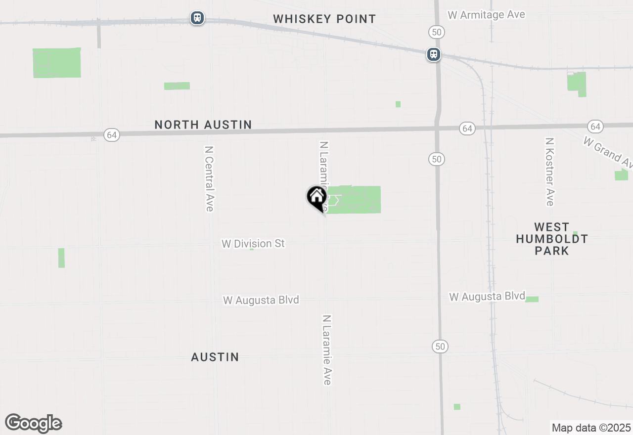 Map of 5215 W Potomac Avenue #B, Chicago, IL 60651