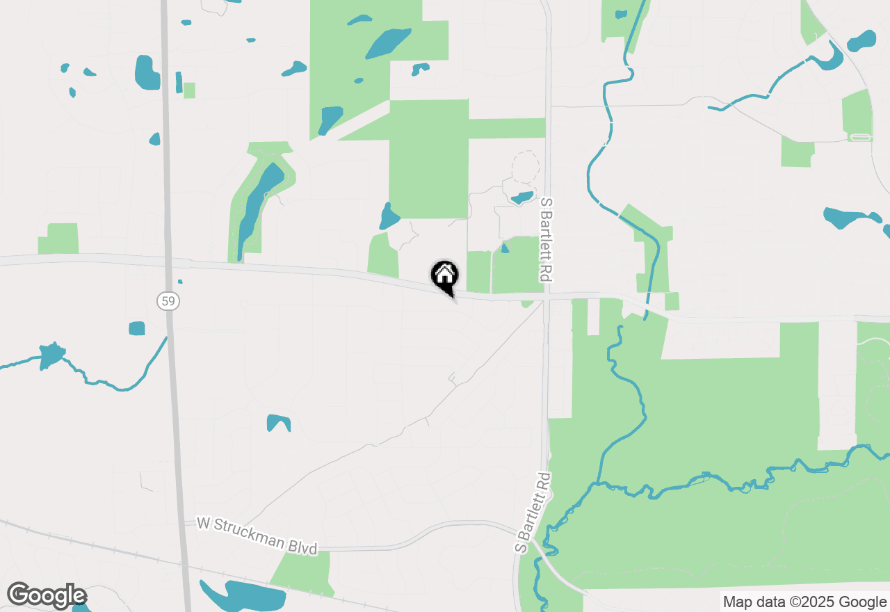 Map of 656 Bryn Mawr Avenue, Bartlett, IL 60103