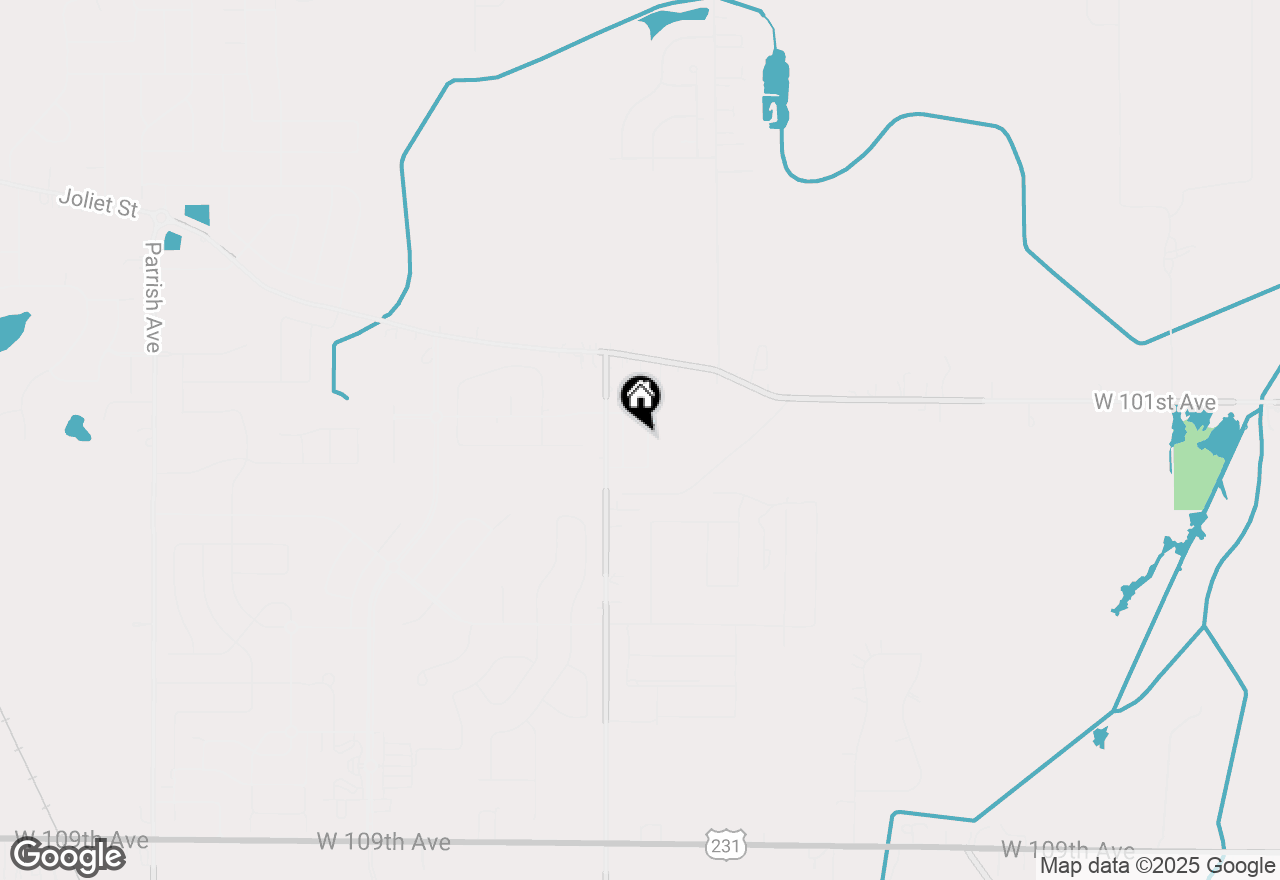 Map of 10160 Privet Drive, Crown Point, IN 46307