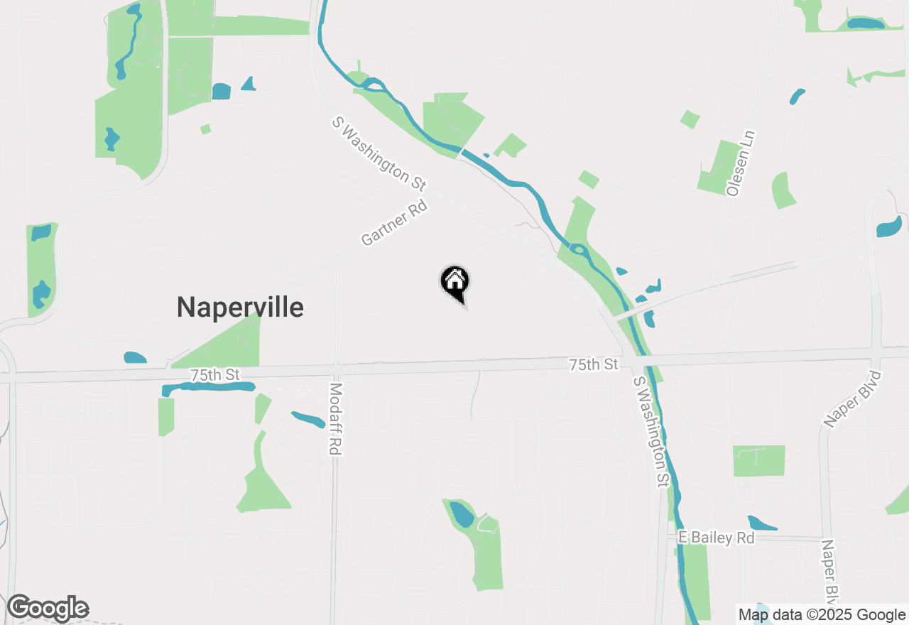 Map of 1213 Catalpa Lane, Naperville, IL 60540