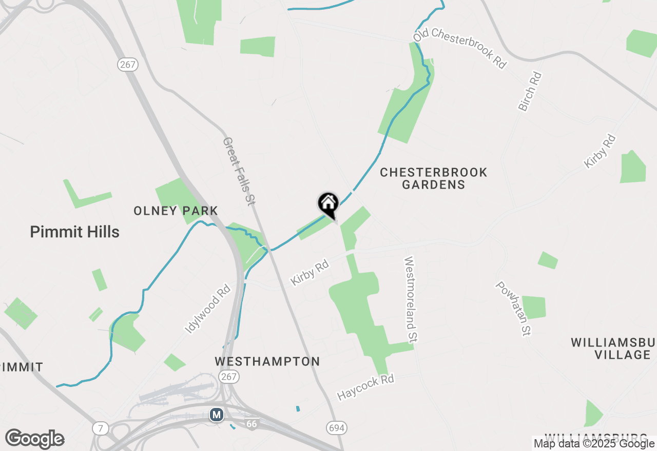 Map of 1930 Foxhall Road, Mclean, VA 22101