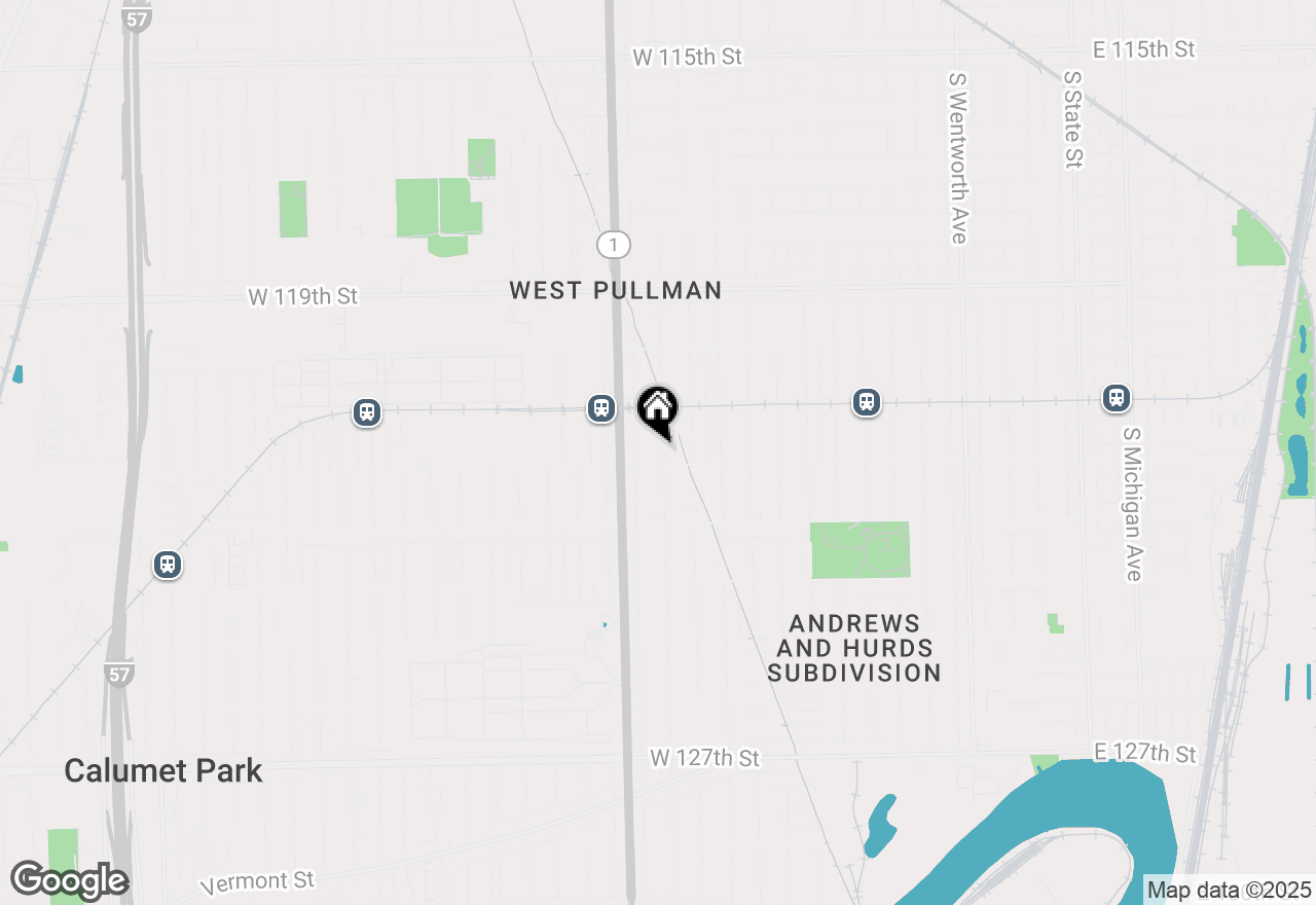 Map of 12147 S Emerald Avenue, Chicago, IL 60628