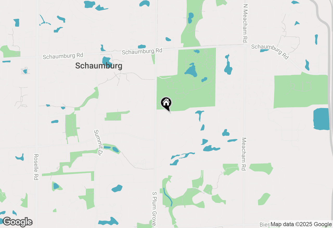 Map of 1851 Fox Run Drive #B, Elk Grove Village, IL 60007