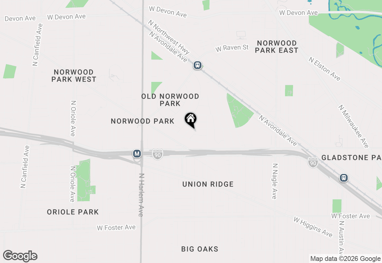 Map of 5685 N New Hampshire Avenue, Chicago, IL 60631