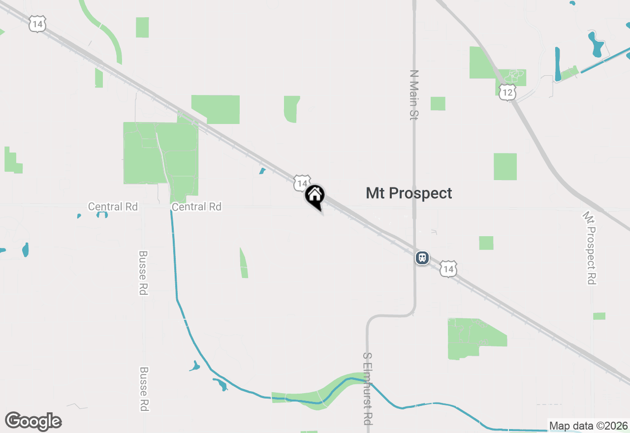 Map of 6 S Wa Pella Avenue, Mount Prospect, IL 60056