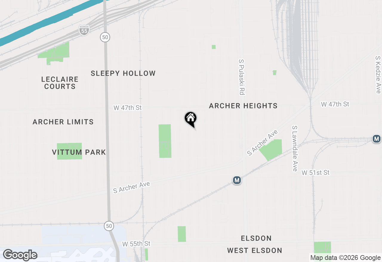 Map of 4824 S Kildare Avenue, Chicago, IL 60632