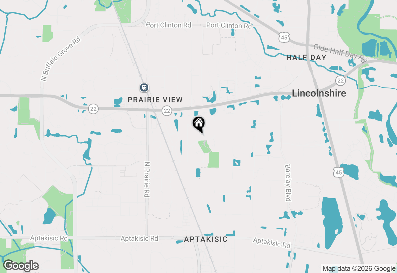 Map of 2351 Apple Hill Lane, Buffalo Grove, IL 60089