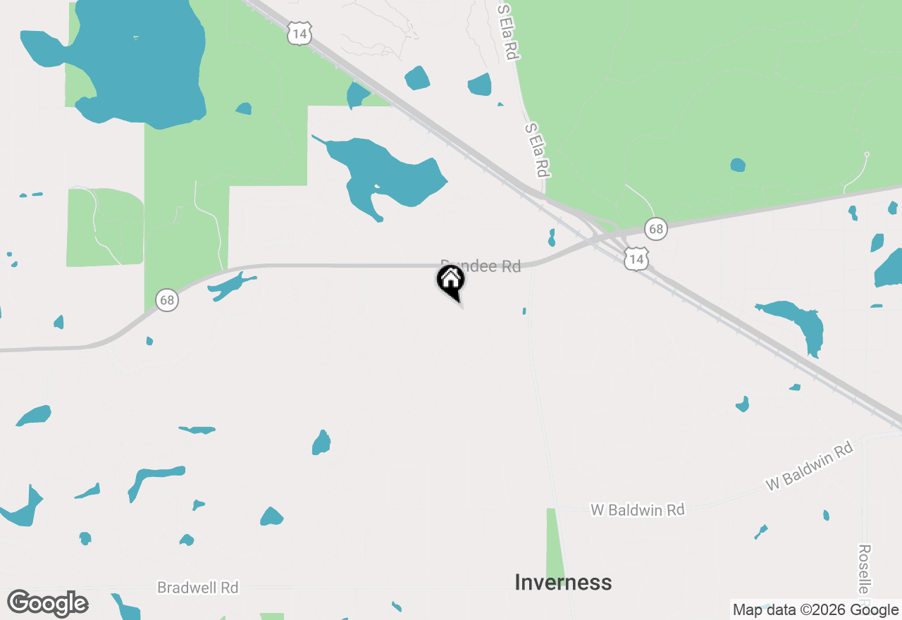 Map of 1117 Carberry Circle, Inverness, IL 60067
