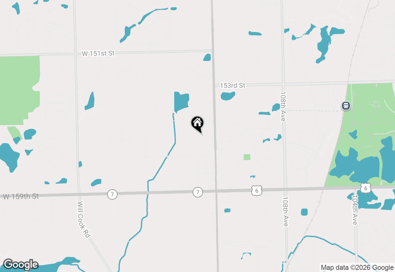 Map of 15640 113th Avenue, Orland Park, IL 60467