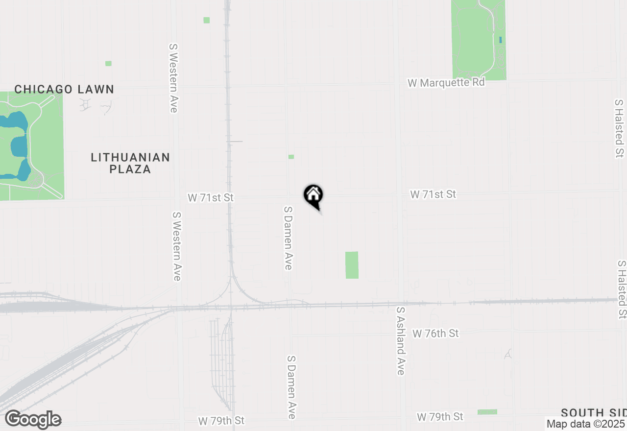 Map of 7142 S Wolcott Avenue, Chicago, IL 60636