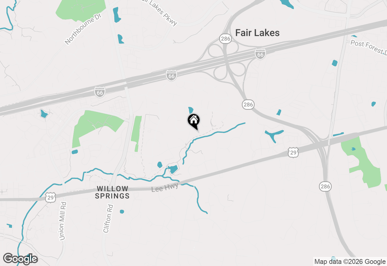 Map of 5013 Lincoln Drive, Fairfax, VA 22030