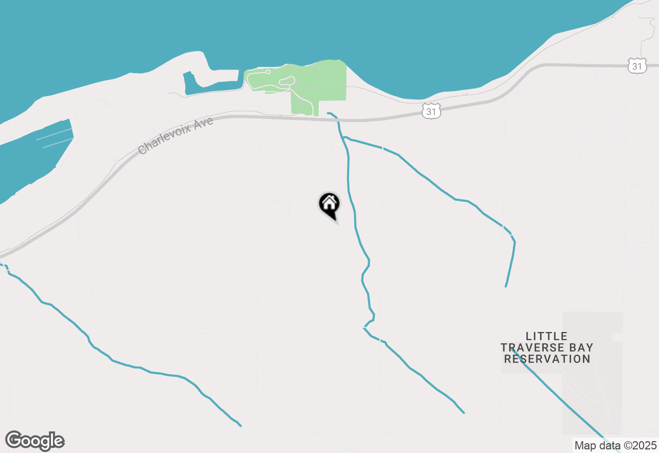 Map of 1145 Woodland Dr, Petoskey, MI 49770