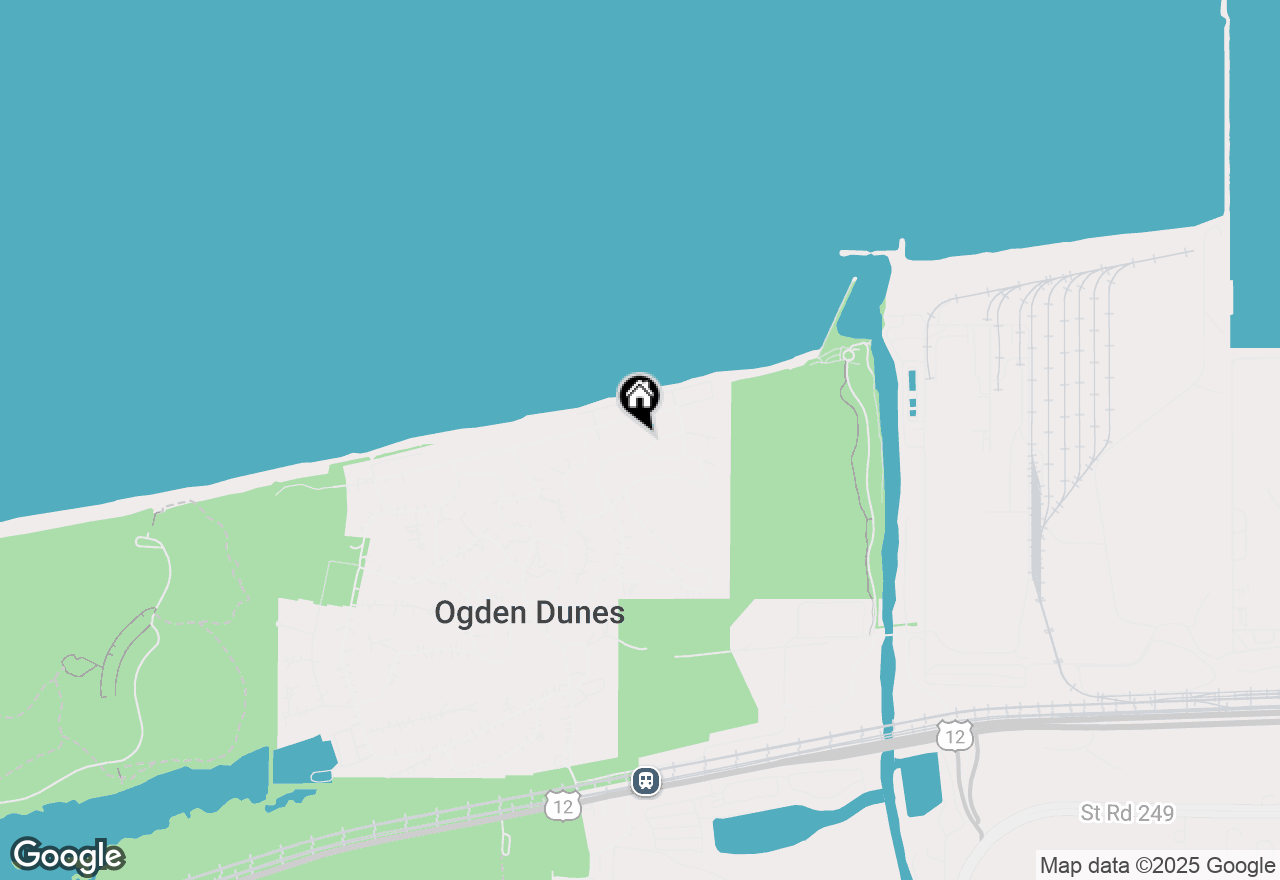 Map of 32 Ogden Road, Ogden Dunes, IN 46368