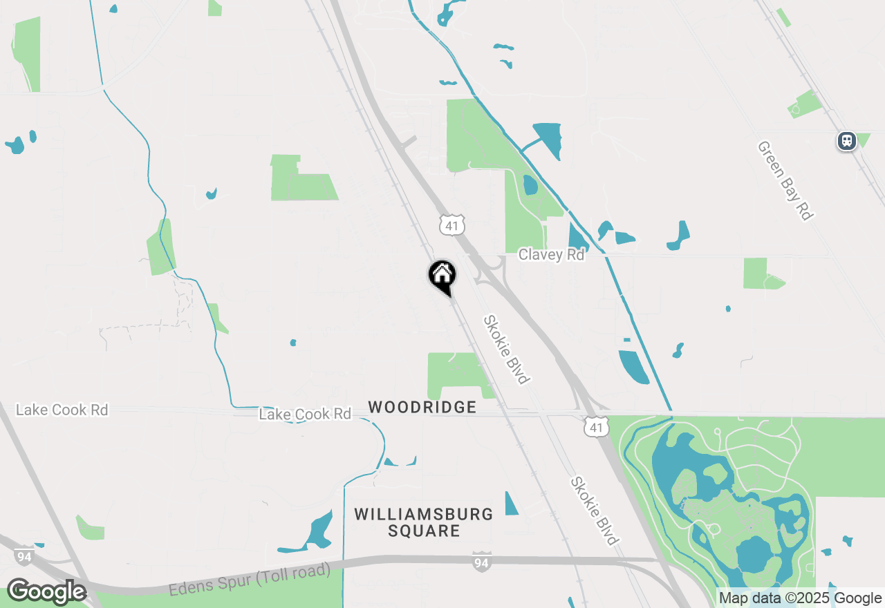 Map of 263 Barberry Road, Highland Park, IL 60035