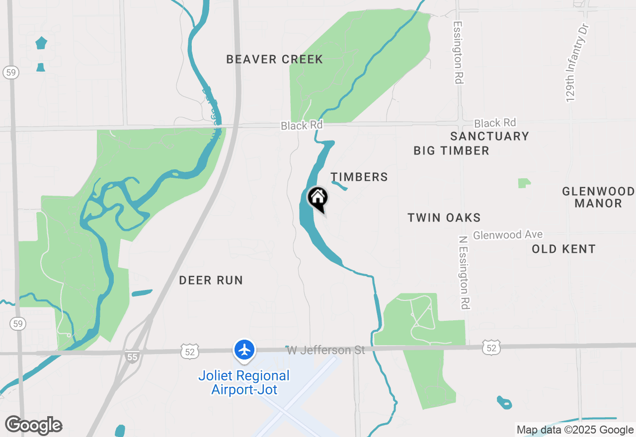 Map of 319 Westridge Road, Joliet, IL 60431